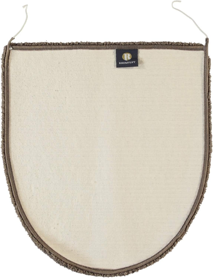 Rhomtuft Badteppiche Square Taupe - 58 Deckelbezug 45x50 cm, Deckelbezug 45x50 cm