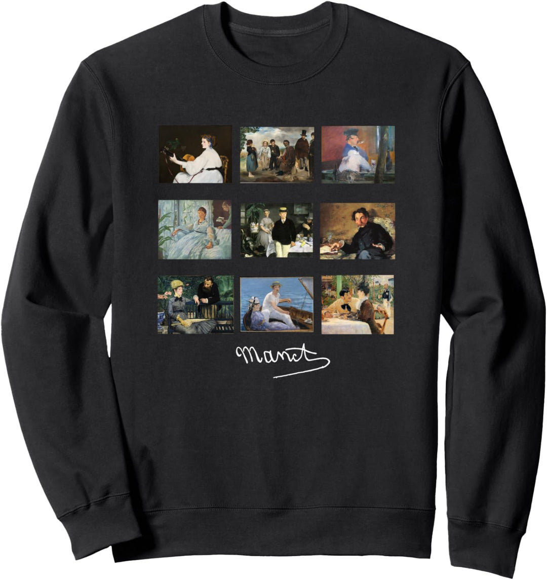 Manet Malerei Berühmter Künstler Sweatshirt