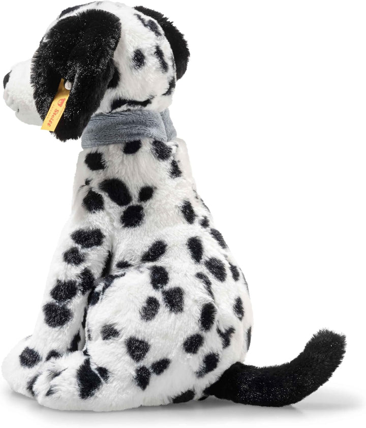 Steiff Oskar Dalmatiner 27cm sitzend, Kuscheltier Plüschtier, Hunde Stofftier im Dalmatiner Design,