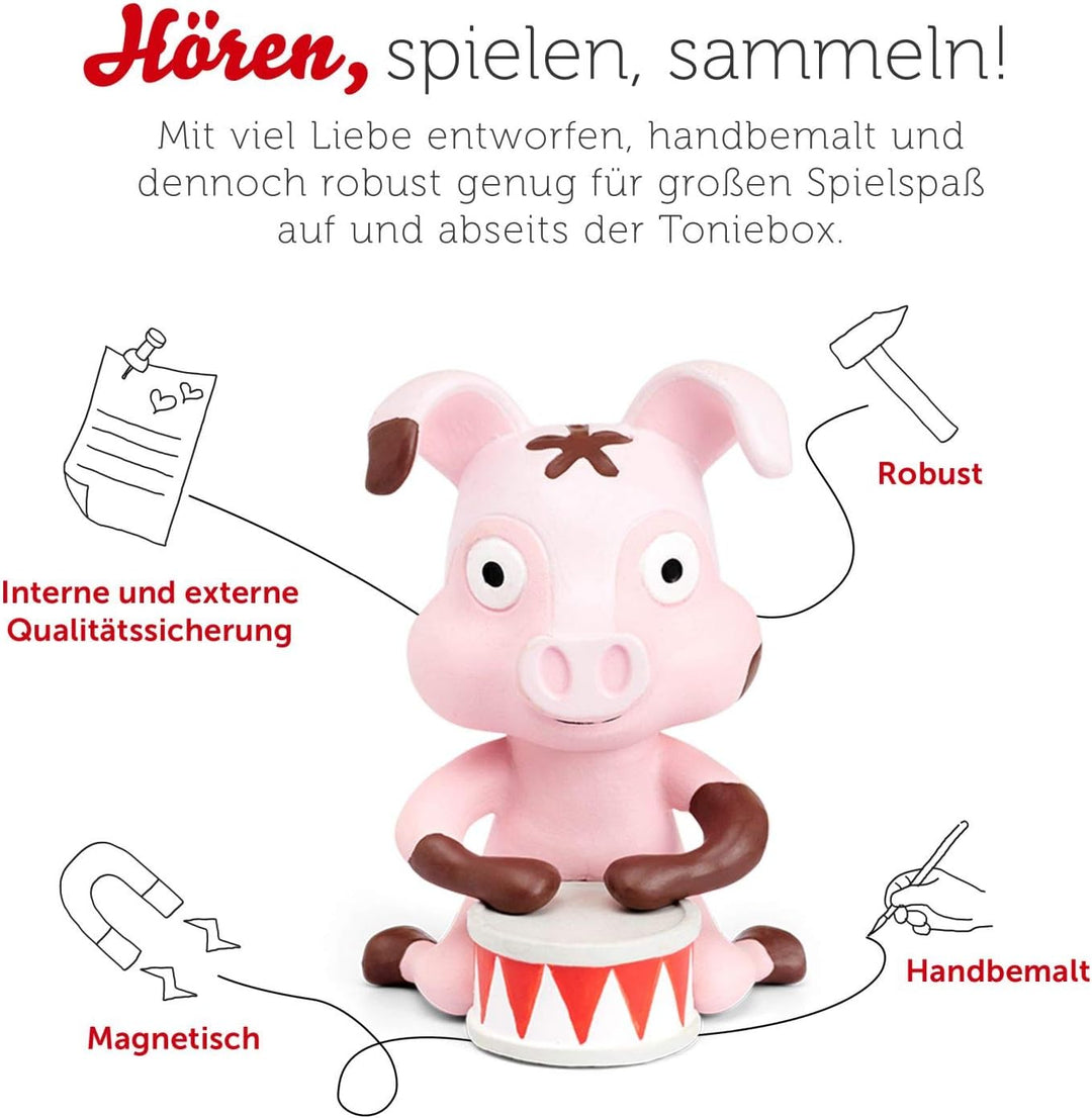 tonies Hörfiguren für Toniebox: 30 Lieblings KINDERLIEDER Figur - ca 58 Min. Spieldauer - ab 3 Jahre