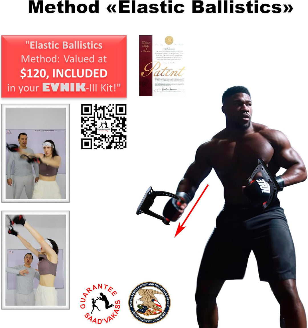 SAADVAKASS Evnik-3 Hochgeschwindigkeits-Simulator – ShadowBox Pro – Präzisions-Schlagtraining – meis