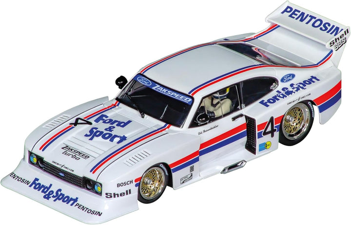 Carrera Digital 124 Ford Capri Zakspeed Turbo, Lili Reisenbichler – Slotcar mit Lichtfunktionen, dig