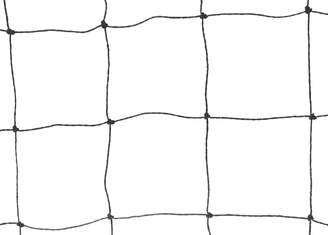 Teichnetze - Breite 10,0m x Länge wählbar, Mw 5,0cm, geknotet, schwarz Reiherschutznetz Vogelabwehrn