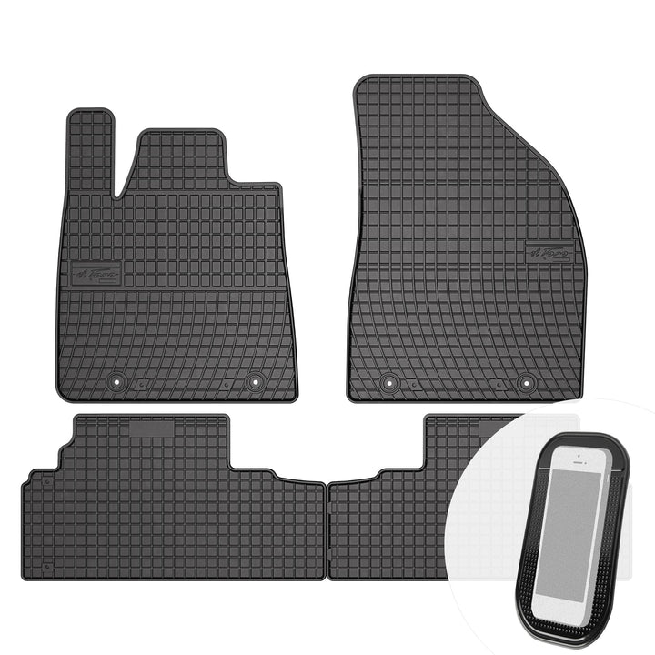 Gummimatten Auto Fussmatten Gummi Automatten Passgenau 4-teilig Set - passend für Lexus RX III Hybri