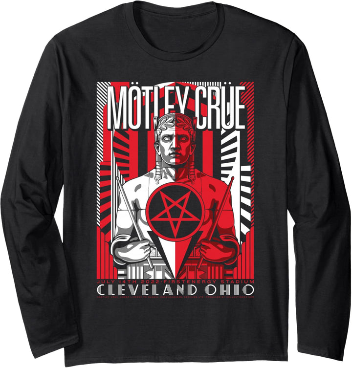 Mötley Crüe - The Stadium Tour Cleveland Event Langarmshirt