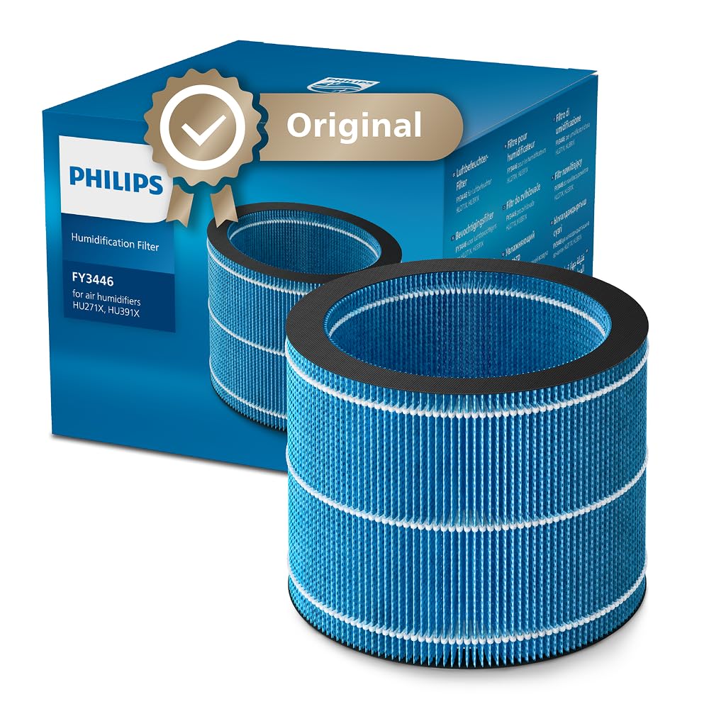 Philips Original Ersatzfilter FY3446/30 für Luftbefeuchter HU3916 und HU3918, 3-schichtiger Filter,