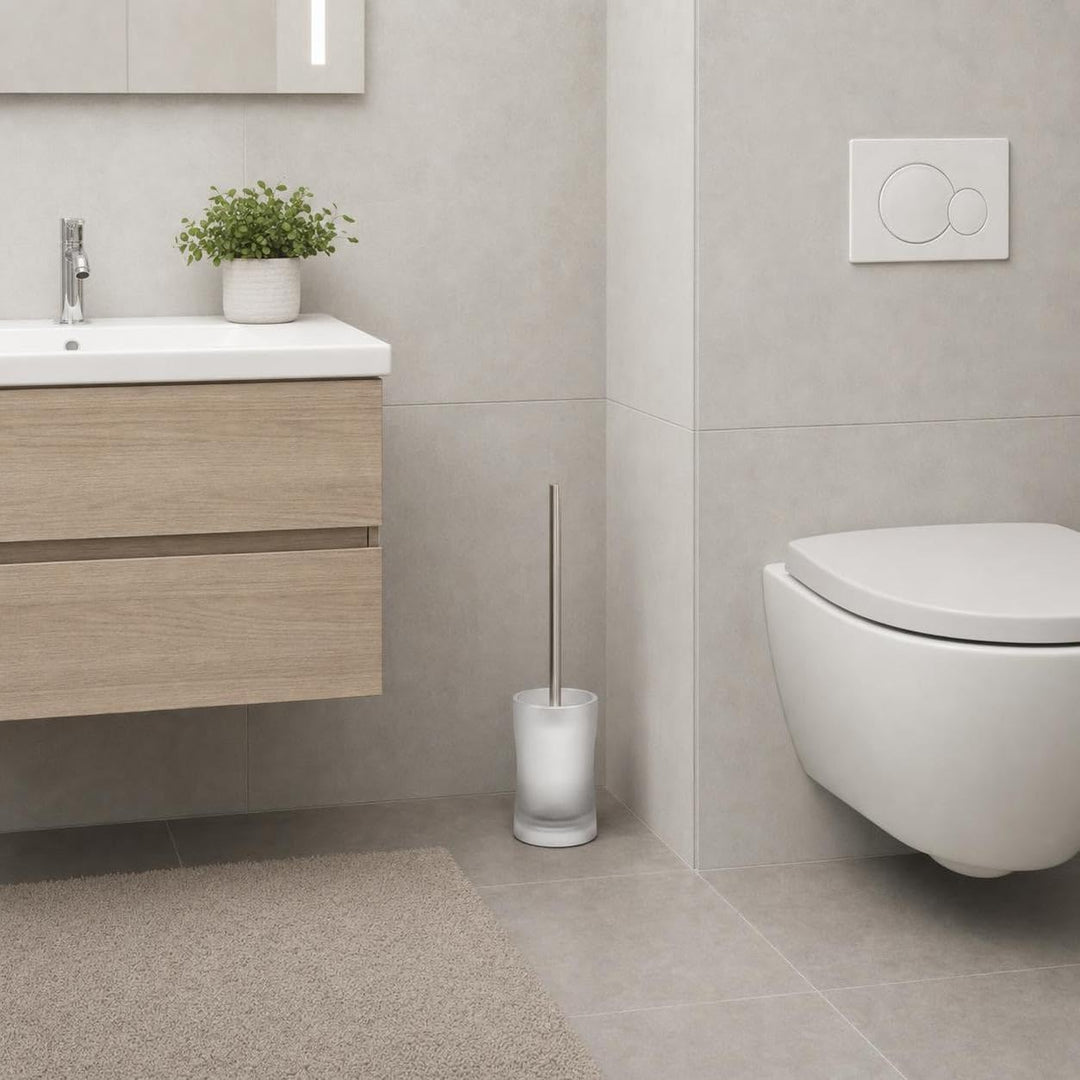 Kleine Wolke Double ﻿ Seifenschale, Kunststoff, Klar, 95x360 mm WC-Bürstenhalter Klar, WC-Bürstenhal