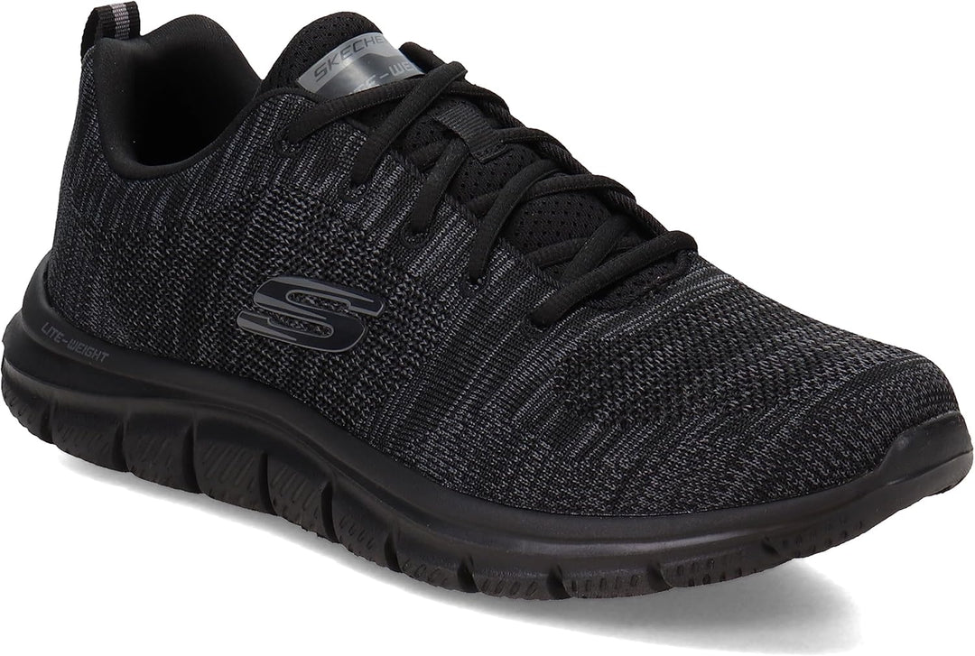 Skechers Herren 232298 BBK Sneaker 42 EU Black Knit Black Trim, 42 EU Black Knit Black Trim