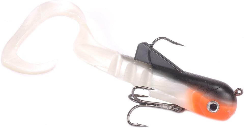 Mizugiwa 20,3 cm/20 cm 45 g Pike KY Dawg Angeln weiche Köder Köder zabder Süsswasser Curly Shad Tack