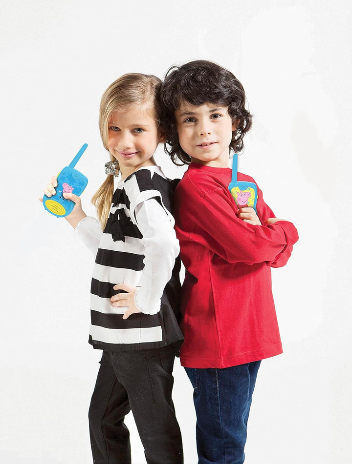 Lexibook, Peppa Pig, Talkies-Walkies 200m, Kommunikationsspiel für Kinder, 2 Kommunikationskanäle, G