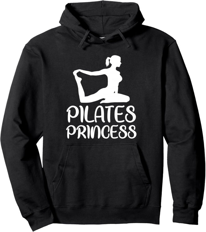 Pilates Training Pilatestrainer Geschenk - Pilates Princess Pullover Hoodie