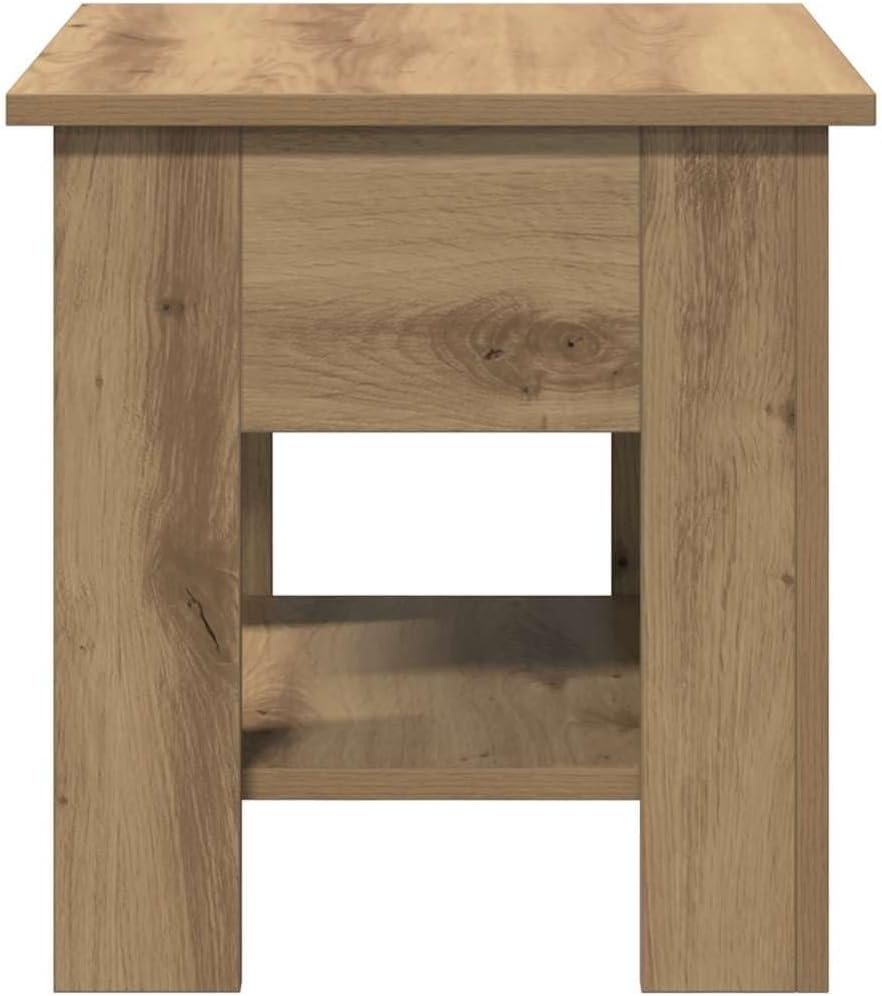 vidaXL Couchtisch, Beistelltisch mit Stauraum, Kaffeetisch Sofatisch für Wohnzimmer, Wohnzimmertisch