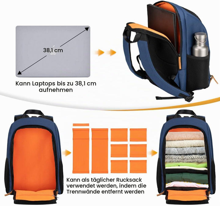 TARION Kamerarucksack Spiegelreflex Fotorucksack Wasserdicht Leicht und Kompakt Klein DSLR Rucksack