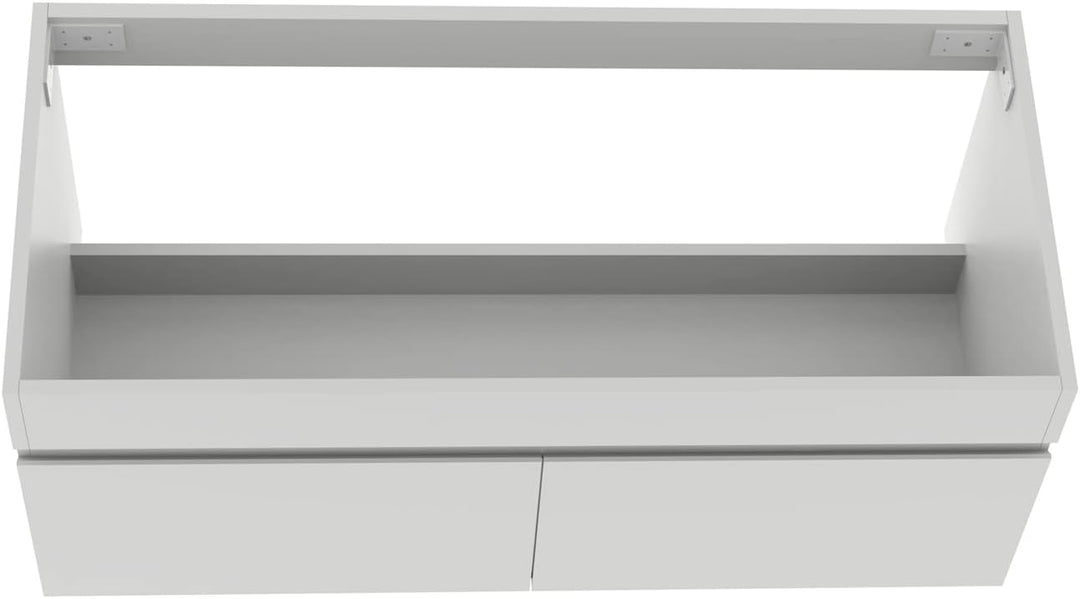 Aica Sanitär Waschbeckenunterschrank 80 cm Unterschrank Waschtischunterschrank Weiss 80cm-Typ B Weis