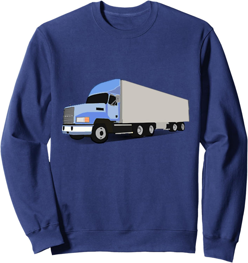 Grosser 18-Wheeler Truck Sweatshirt