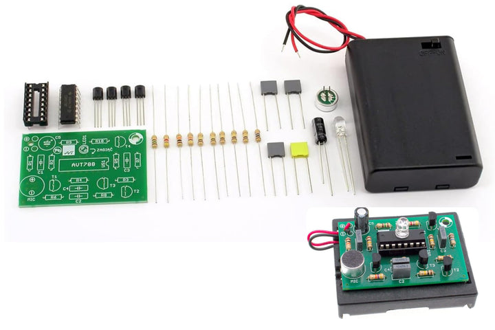 AVT788 KIT DIY, Elektronisches Kit, Übungsplatine für Anfänger, Kit zum selber löten, Konstruktionss