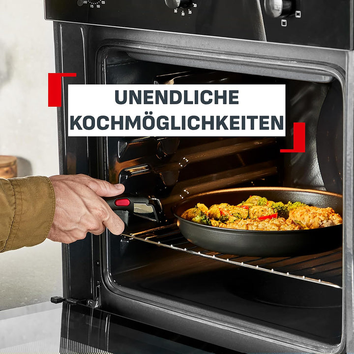 Tefal Ingenio Explore On 7-tlg. Kochgeschirr-Set, Fusion Core Antihaftversiegelung, stapelbar, platz