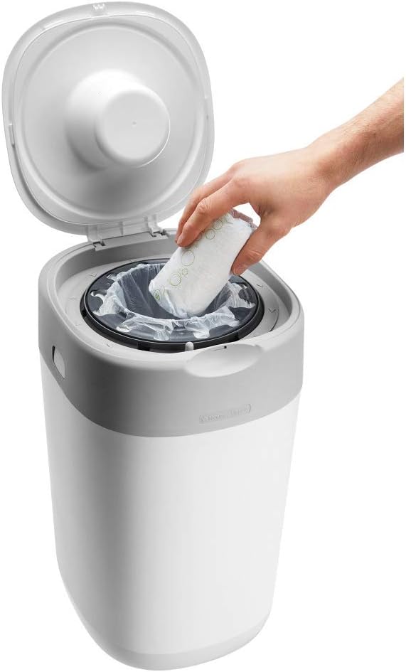 Tommee Tippee Poubelle à Couches Twist & Click + 4 Recharges Tommee Tippee