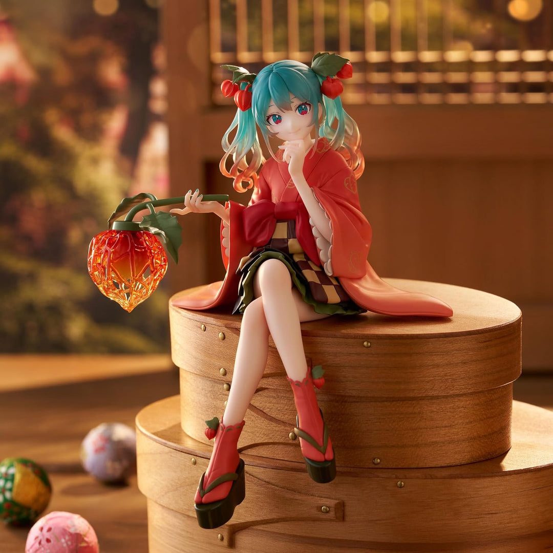 FuRyu Corporation -Hatsune Miku Nudelstopper-Figur, Blumenfee, Winterkirsche