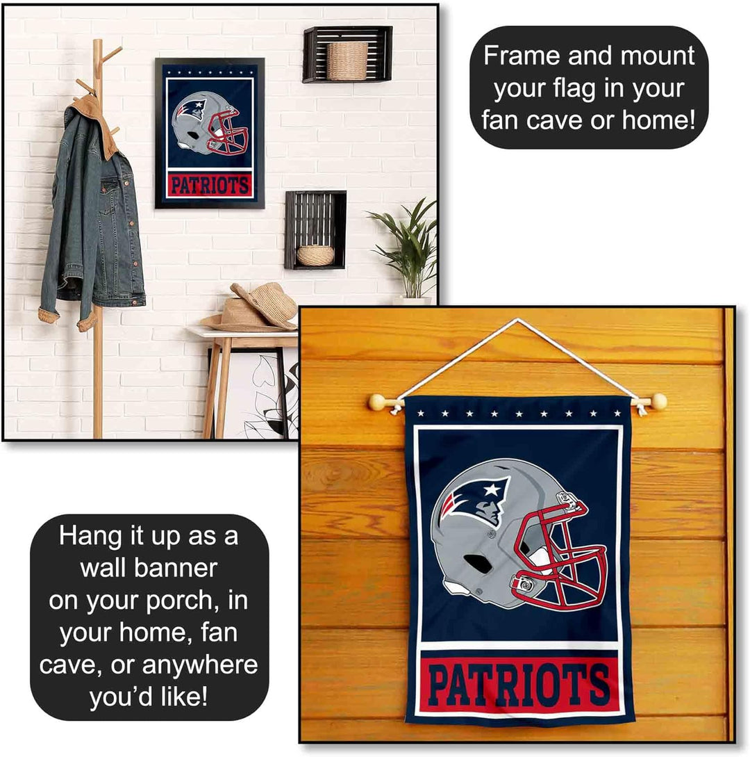WinCraft New England Patriots Decorative Yard Garden Flag
