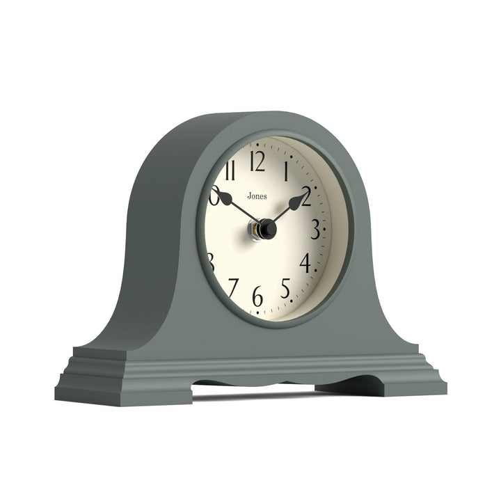 JONES CLOCKS® Speakeasy kaminuhr | Klassisches Design des napoleonhutes | Grün | Zeitgenössischer kl