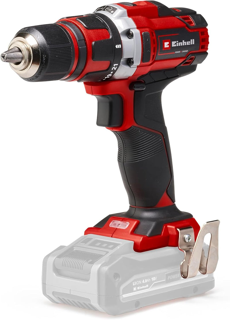 Einhell Akku-Bohrschrauber TE-CD 18/40 Li-Solo Power X-Change (Lithium-Ionen, 18 V, 40 Nm max. Drehm