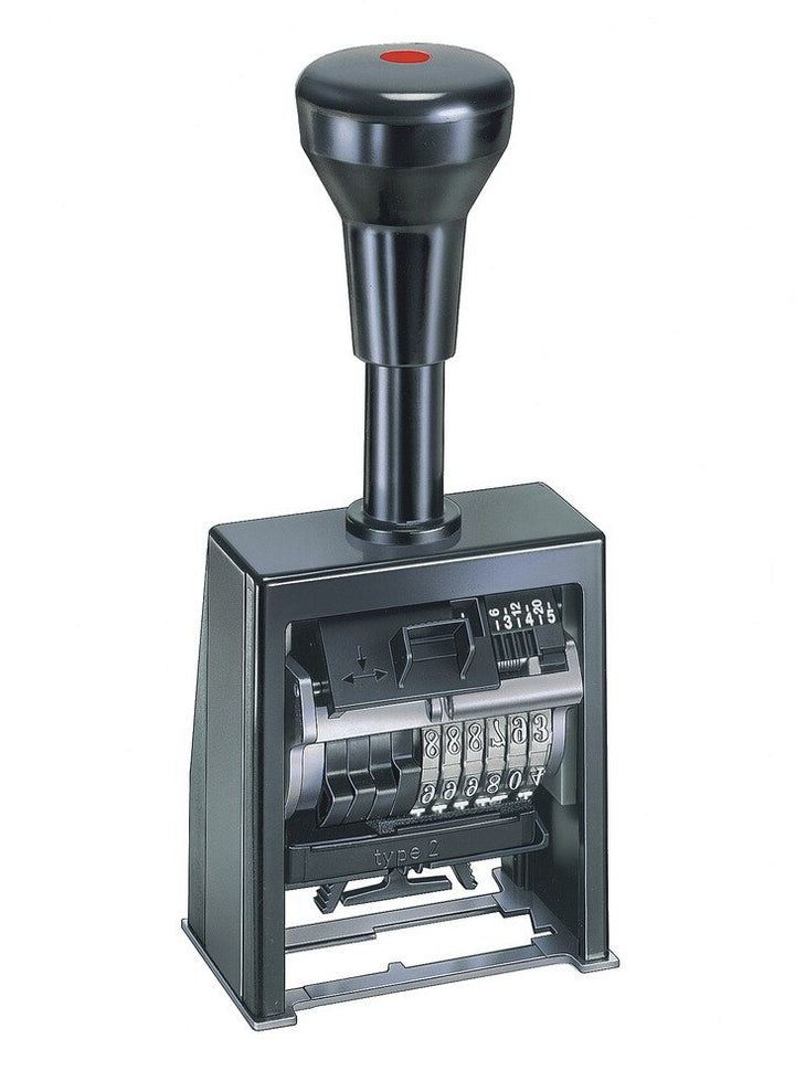 Reiner Numeroteur B6 Stempel mit 6 Rädern Zifferngrösse 5,5 mm