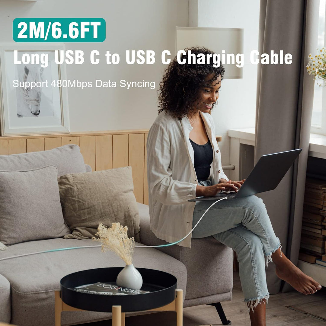 Mac Book Air Ladegerät, 67W USB C Ladegerät mit MacBook ladekabel USB C für MacBook Air 2020/2019/20