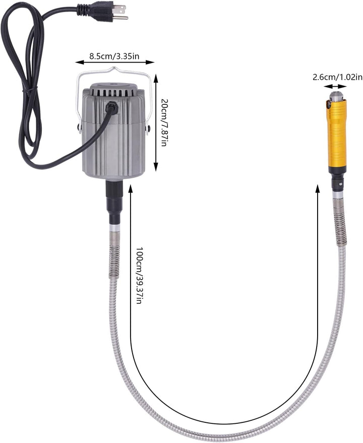 Elektrische Drehwerkzeug Flex Shaft Wellen Aufhängung, 780 W Schnellschleif Gerät Biegsamer Welle, H