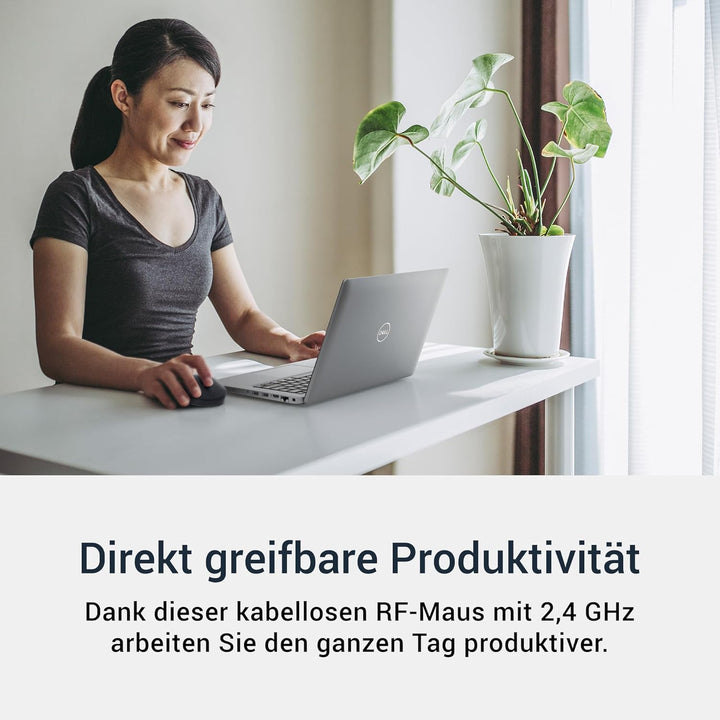Dell MS300 Maus Full-Size rechts- und linkshändig schwarz