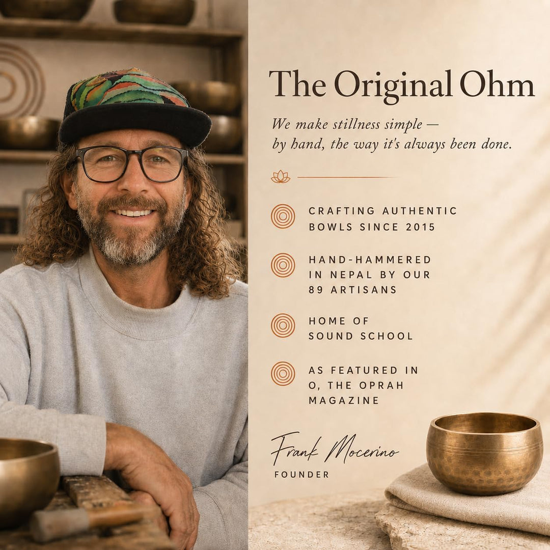 Ohm Store - Tibetanische Meditation und Yoga - Klangschalen-Set Original, Original