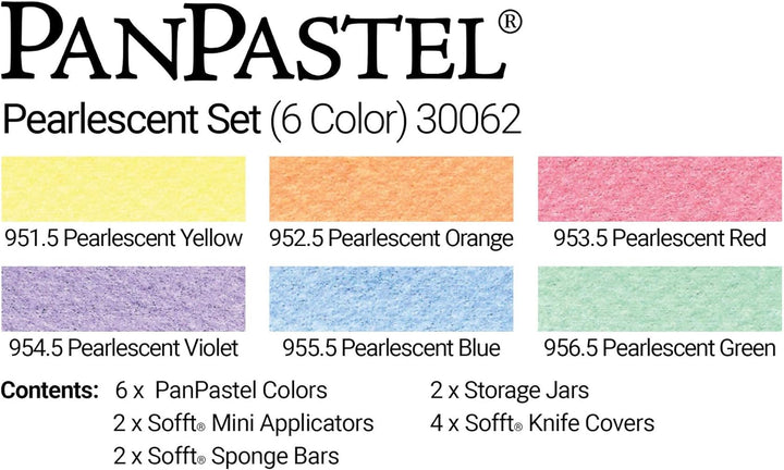 PanPastel Ultra Soft Artist Pastel Set 9ml 6/Pkg