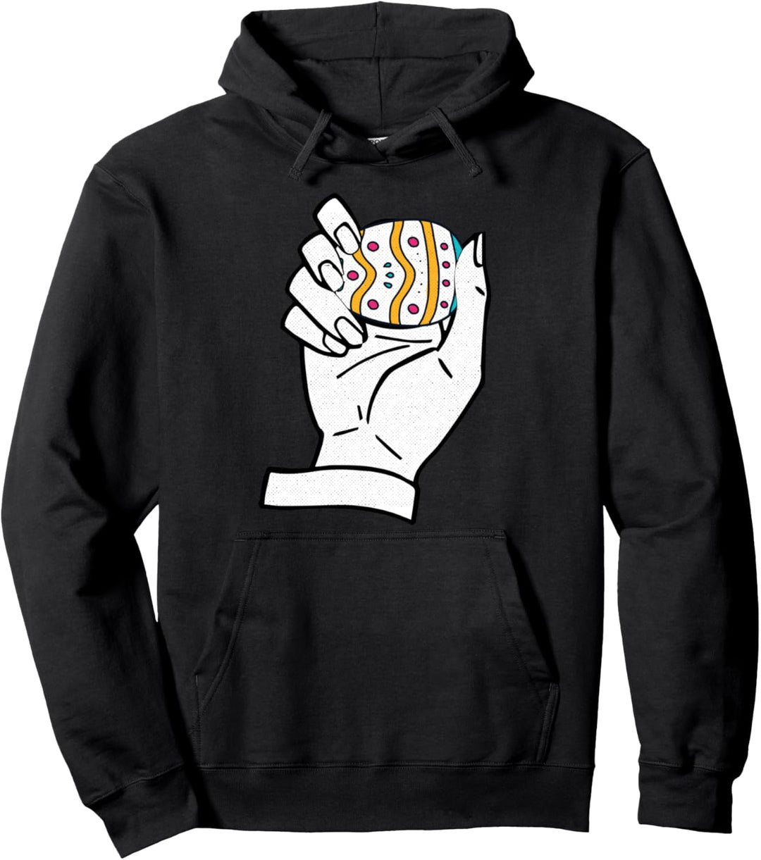 Eiersuche Frohe Ostern Coole Mutter Ehefrau Freundin Pullover Hoodie