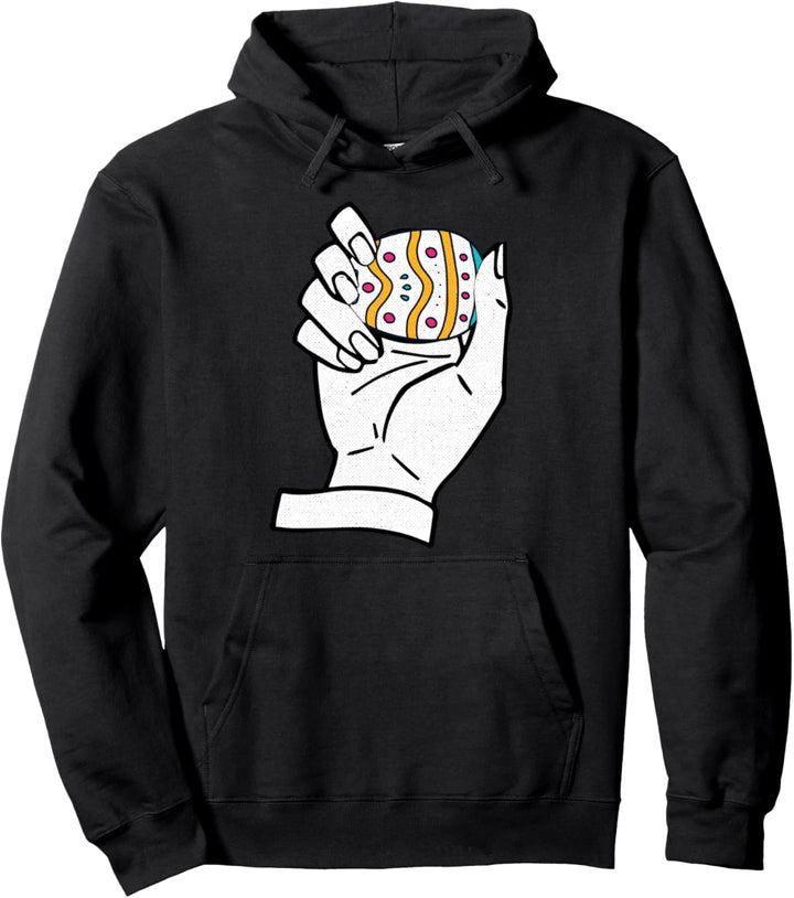 Eiersuche Frohe Ostern Coole Mutter Ehefrau Freundin Pullover Hoodie