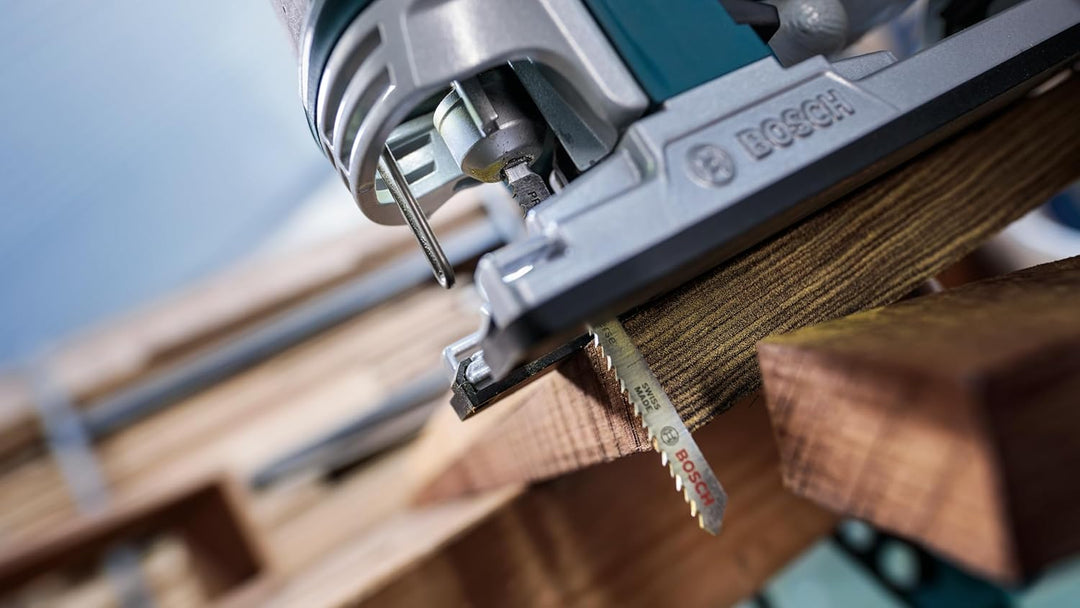 Bosch 5x Stichsägeblatt T 101 BRF Clean for Hard Wood (für hartes Holz, gerader Schnitt, Professiona