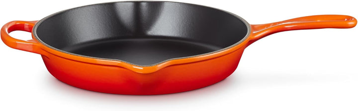 LE CREUSET Signature Hohe Brat- und Servierpfanne aus Gusseisen, für alle Herdarten und Backöfen, 26