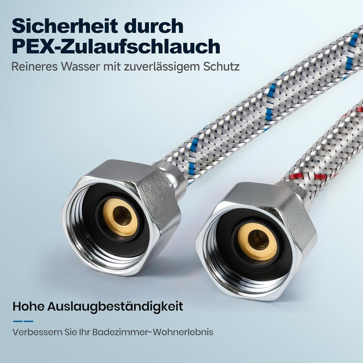 Alphabath Wasserhahn Bad Messinggehäuse Waschtischarmatur mit Keramikkartusche, Mischbatterie Waschb