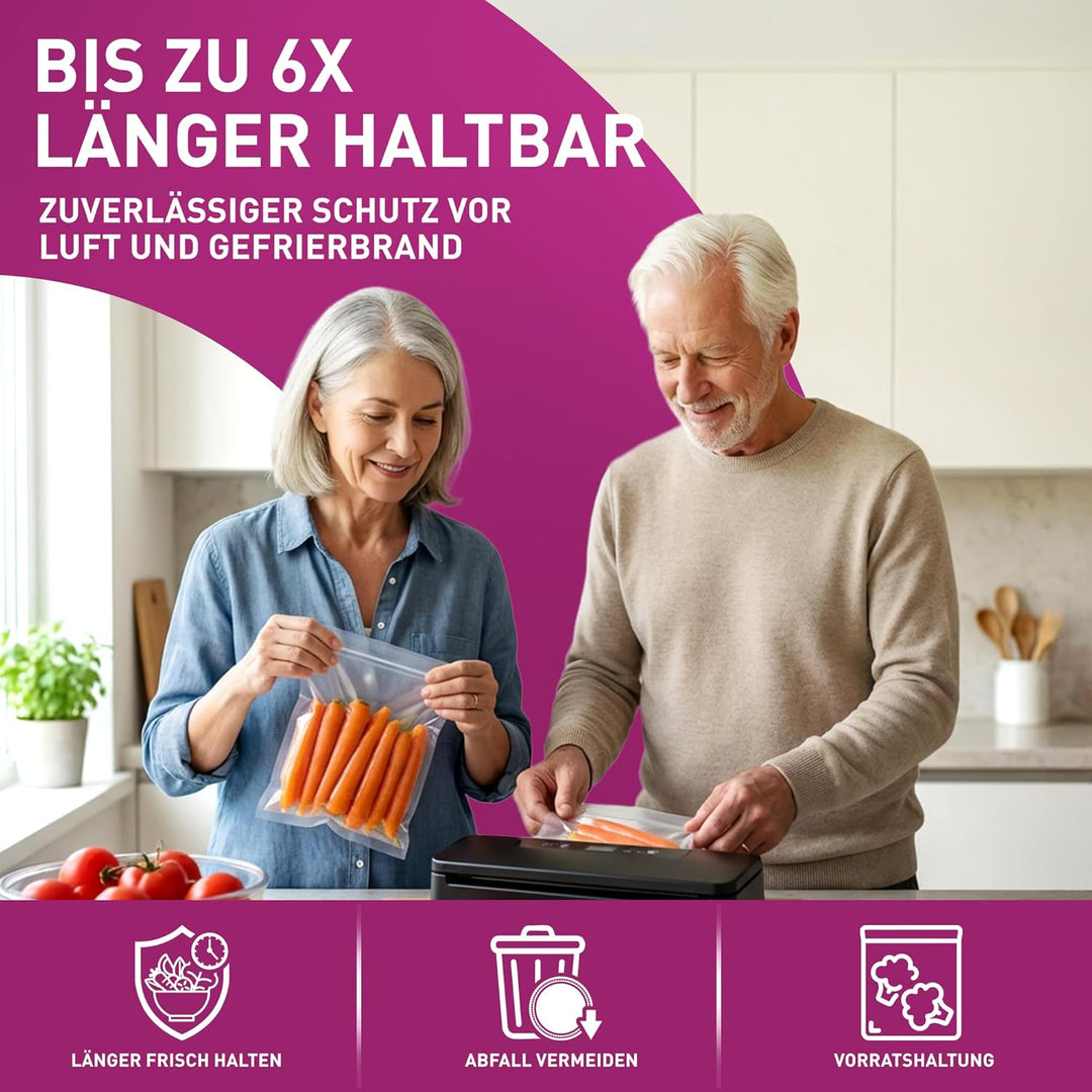 Vakuumierbeutel "Professional" – Vakuumbeutel – Vakuumierfolie für leistungsstarke Vakuumierer – BPA
