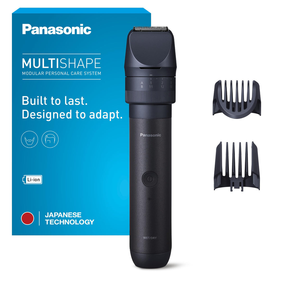 Panasonic MULTISHAPE modulares Körperpflege-System ER-CKL1, Starter-Kit, Bart- und Haartrimmer für M