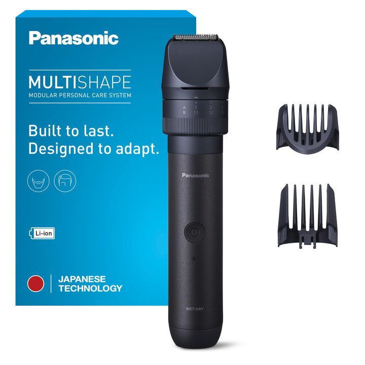 Panasonic MULTISHAPE modulares Körperpflege-System ER-CKL1, Starter-Kit, Bart- und Haartrimmer für M