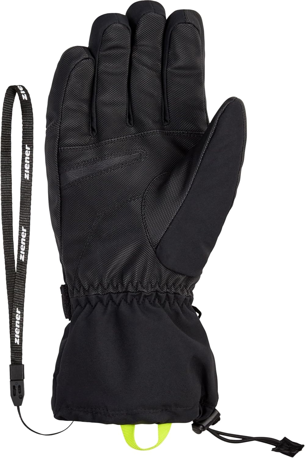 Ziener Herren Gentian Ski-Handschuhe/Wintersport | wasserdicht, Lange Stulpe 9.5 Schwarz, 9.5 Schwar