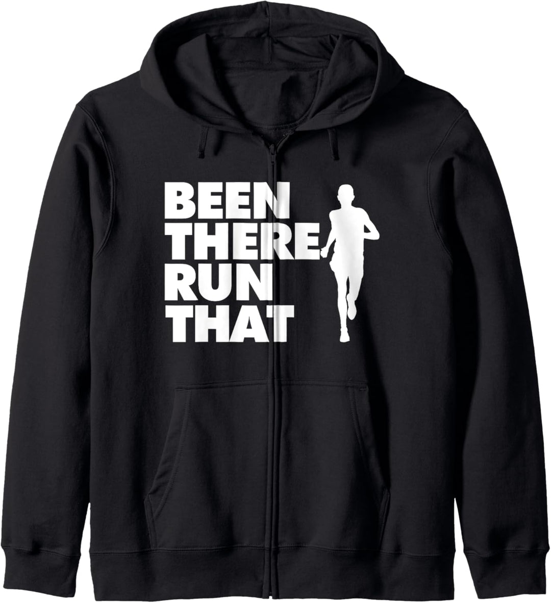 Marathon war da Lauf das Kapuzenjacke