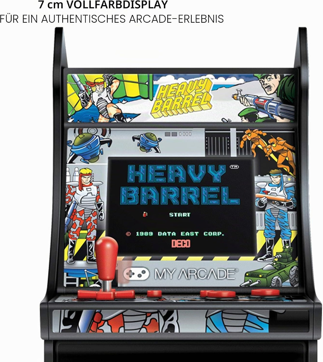 My Arcade 6" Collectible Player, Schweres Gehäuse
