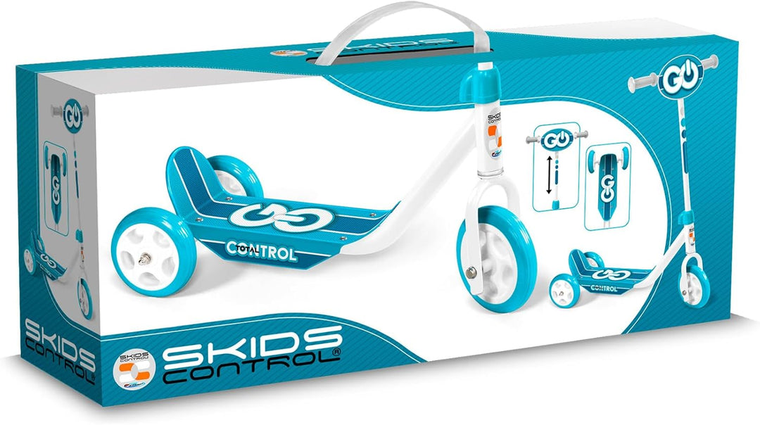 STAMP - Scooter 3 Räder - SKIDS Control Mixte, Blau