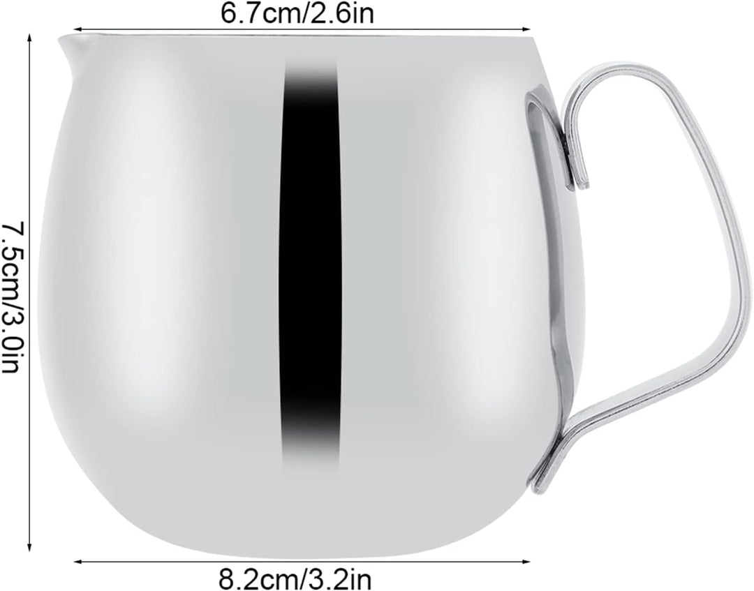 Tasse ziehen,Milchaufschäumen Dick Rostfreier Stahl Espresso Dämpfen Latté Kaffee Aufschäumender Bec