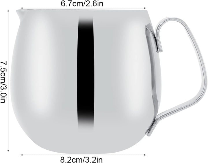Tasse ziehen,Milchaufschäumen Dick Rostfreier Stahl Espresso Dämpfen Latté Kaffee Aufschäumender Bec