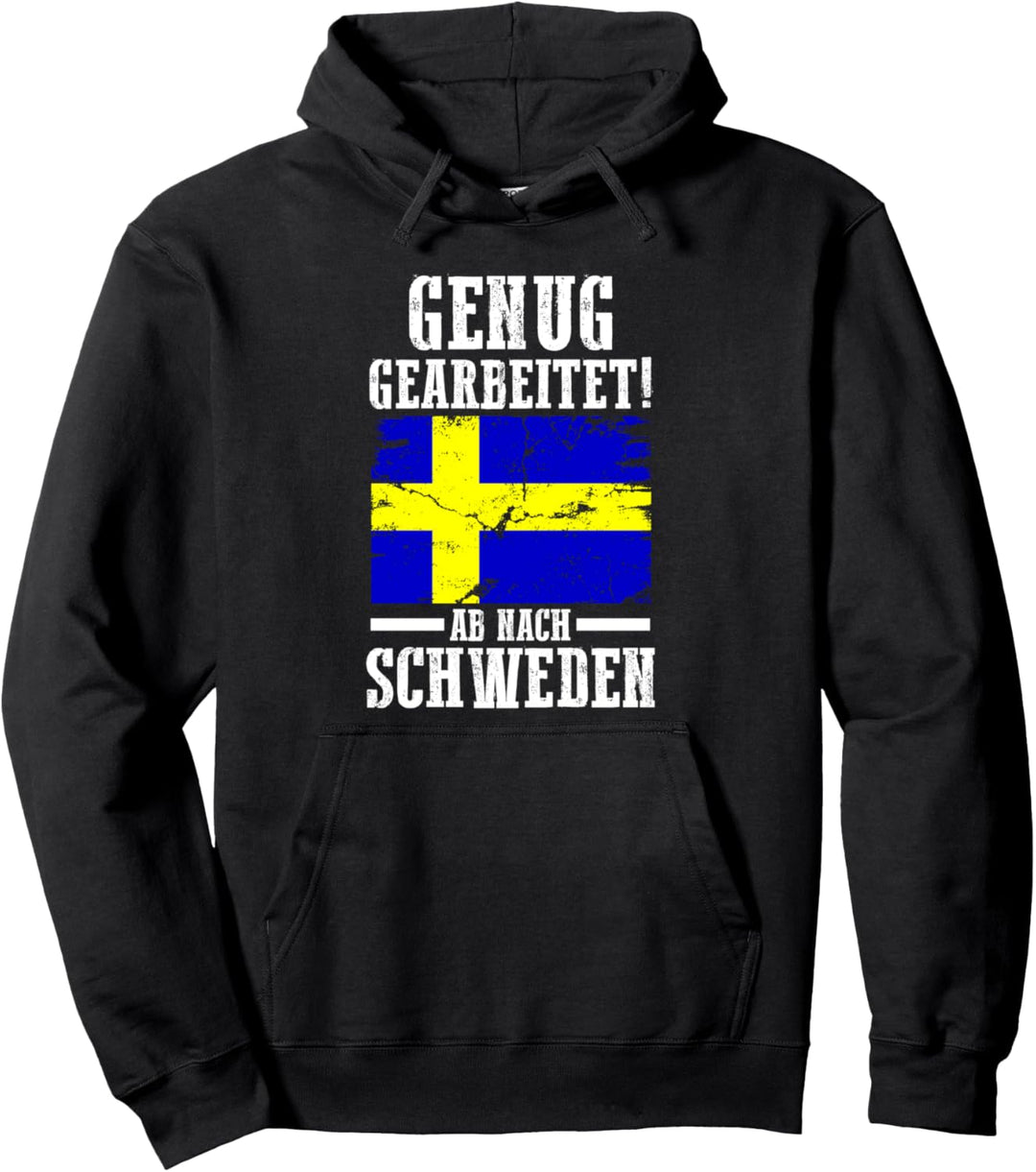 Skandinavien Urlaub Schwede Schweden Pullover Hoodie