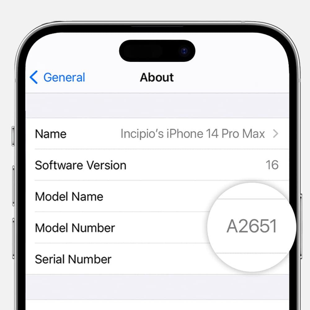 Incipio Duo Handyhülle für iPhone 14 Pro Max, Schwarz Black, Black