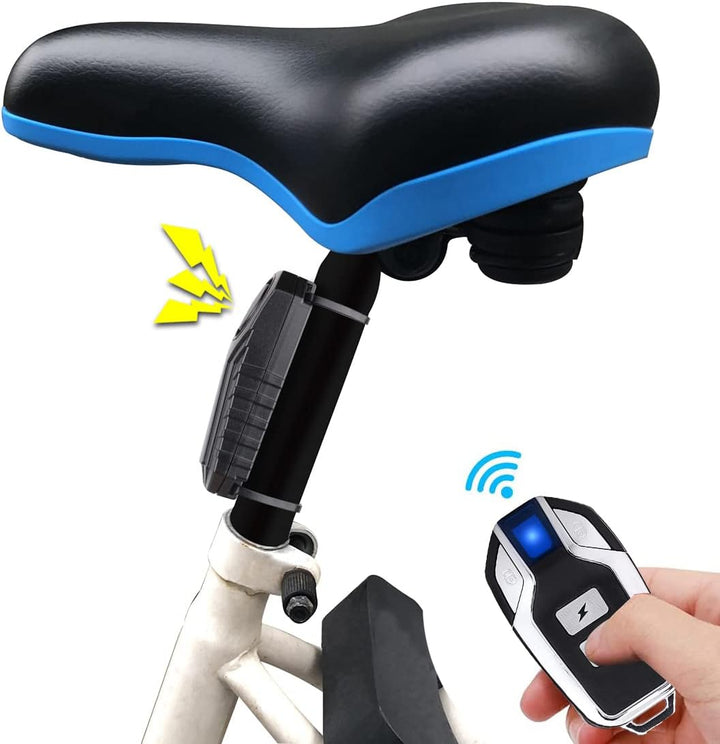 Lancoon Verbesserter Fahrrad Alarm 2 Packungen, 110dB Diebstahlsicherung Sensor Wasserdicht Für Moto
