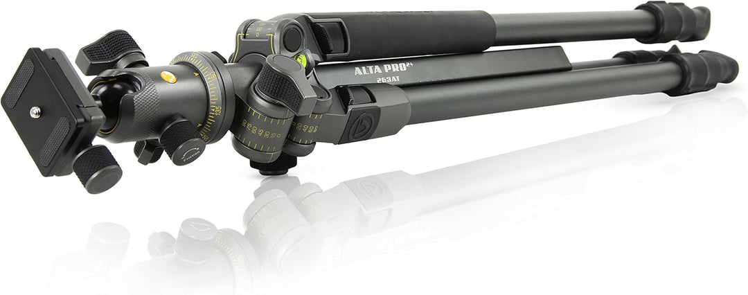 Vanguard Alta Pro 2+ 263AB 100 - Stativ mit Kugelkopf mit umklappbarer Mittelsäule, Kugel